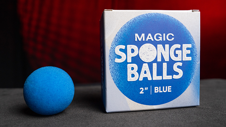 Magic Sponge Balls 4PK BLUE 2" by Murphy's Magic