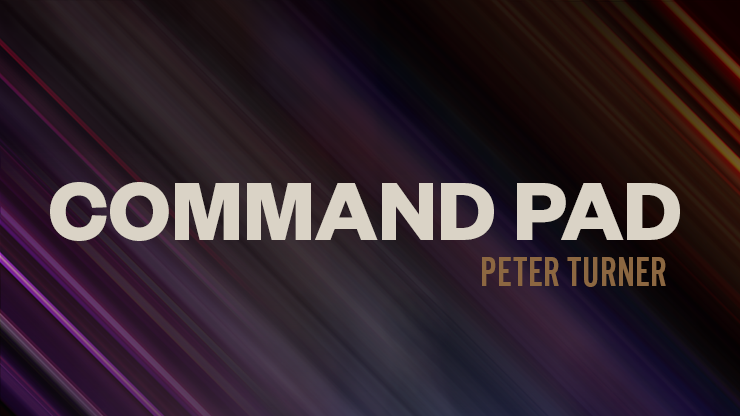 Command Pad by Peter Turner - INSTANT DOWNLOAD