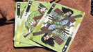 RONIN (Club Clan Edition Green) Playing Cards by Kings Wild Project