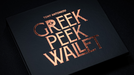 Greek Peek Wallet by Tony Antoniou