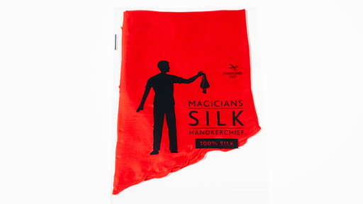 PRO SILK DIAMOND CUT RED 18" by Murphy's Magic