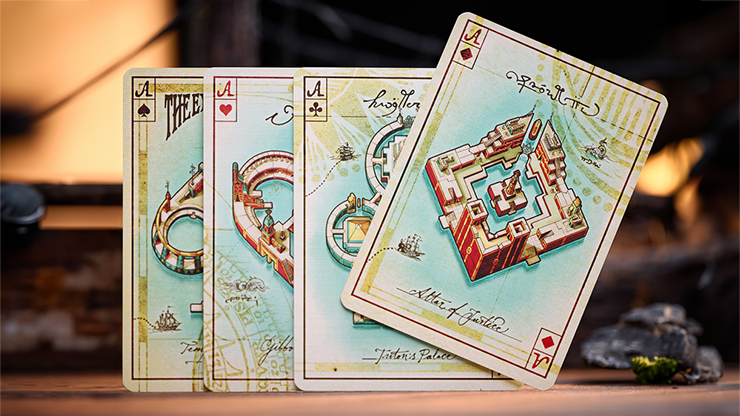 The Eye of the Ocean Gibborim Castaways Playing Cards