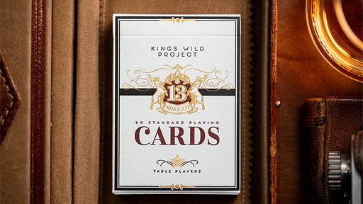 Limited No.13 Table Players Vol.19 Playing Cards by Kings Wild Project