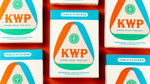 Limited No.13 Table Players Vol.22 Playing Cards by Kings Wild Project
