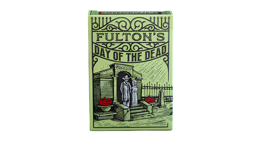 Fulton’s Day Of The Dead Green Edition Playing Cards