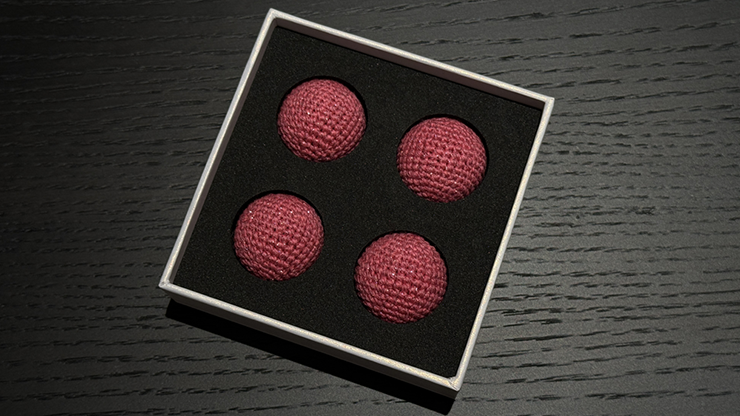 Shining Crochet Balls (Light Pink) by JT Magic