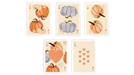 Autumn Harvest Playing Cards by Puckator UK