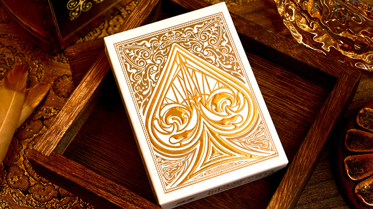 Sanctuary (Gold) Playing Cards
