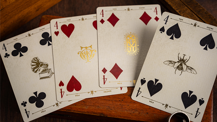 The Parlour Royale Legacy Edition (Gold Gilded) Playing Cards