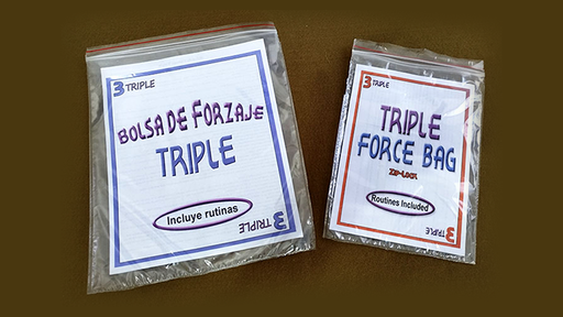 Triple Force Zip Lock Bag (Small, 6.5 x 9.5")