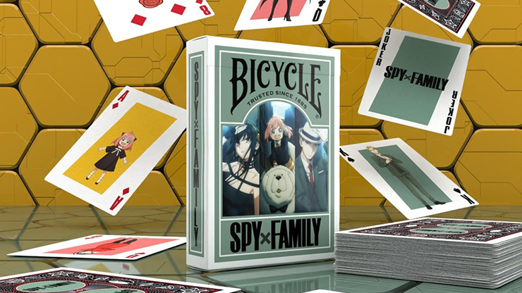 Bicycle Spy Family Playing Cards by US Playing Card