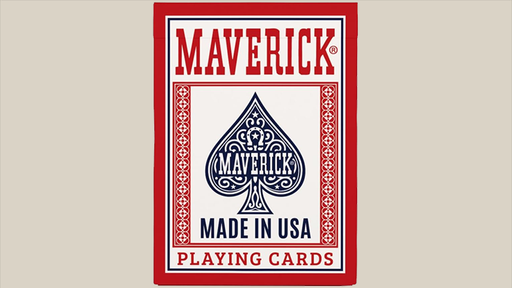 Maverick Made in the USA (Red) Playing Cards