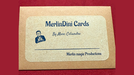 MerlinDini Cards (Blue) by Marc Celiandre