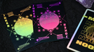 Moon (Black Holo) Playing Cards