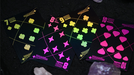 Moon (Black Holo) Playing Cards