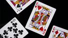 Mr. Black V1 (Red) Playing Cards