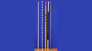 8 Foot Appearing Multi-Color Pole by Big Guy's Magic - Coloring Book Kicker Finale