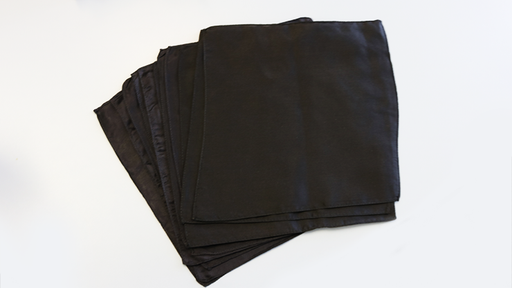 Silk 9 inch Premium 12 Pack bulk (Black) Magic by Gosh