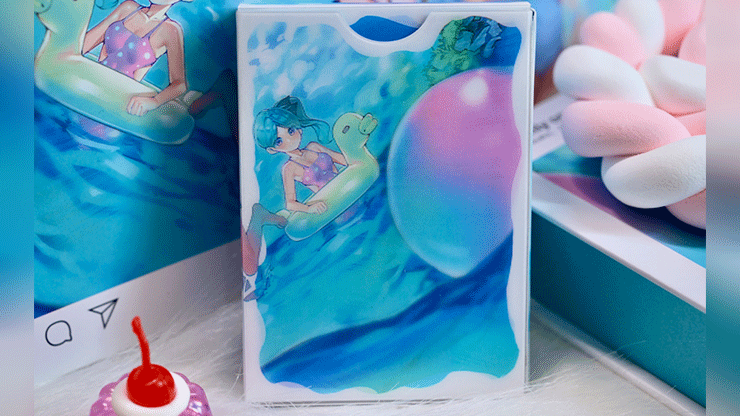 Sweet Cosplay Show - Azure Summer (Grading Box) Playing Cards
