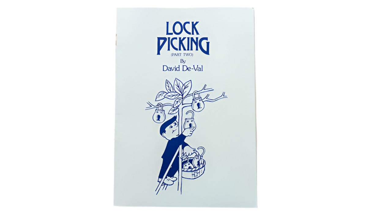 Lock Picking Book VOL.2 by David De Val - Book