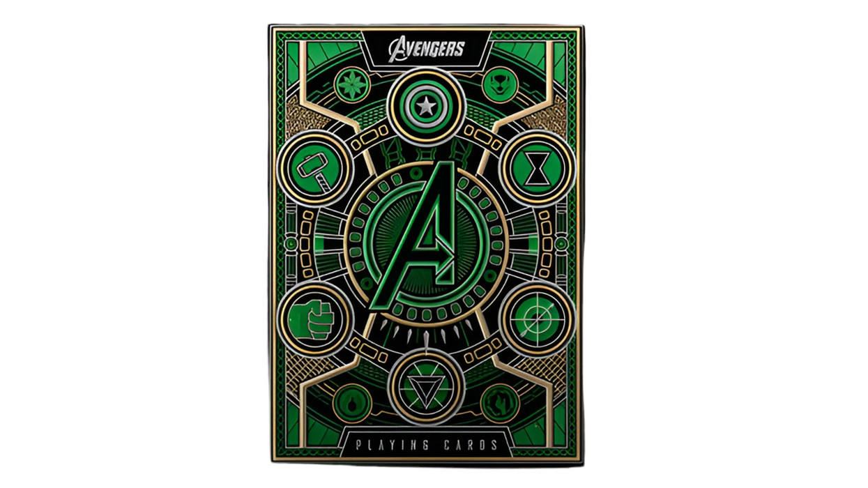 Avengers: Green Edition Playing Cards by theory11