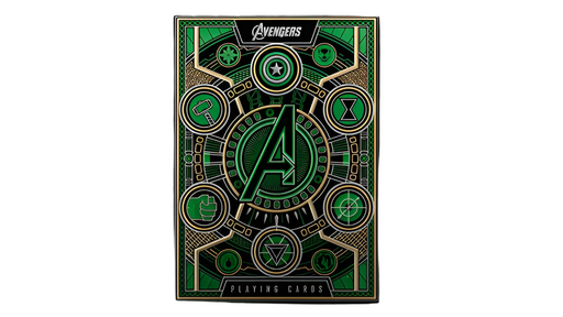 Avengers: Green Edition Playing Cards by theory11 - Merchant of Magic Magic Shop