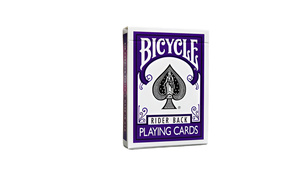 Bicycle Purple Playing Cards - Regular Poker Size Deck