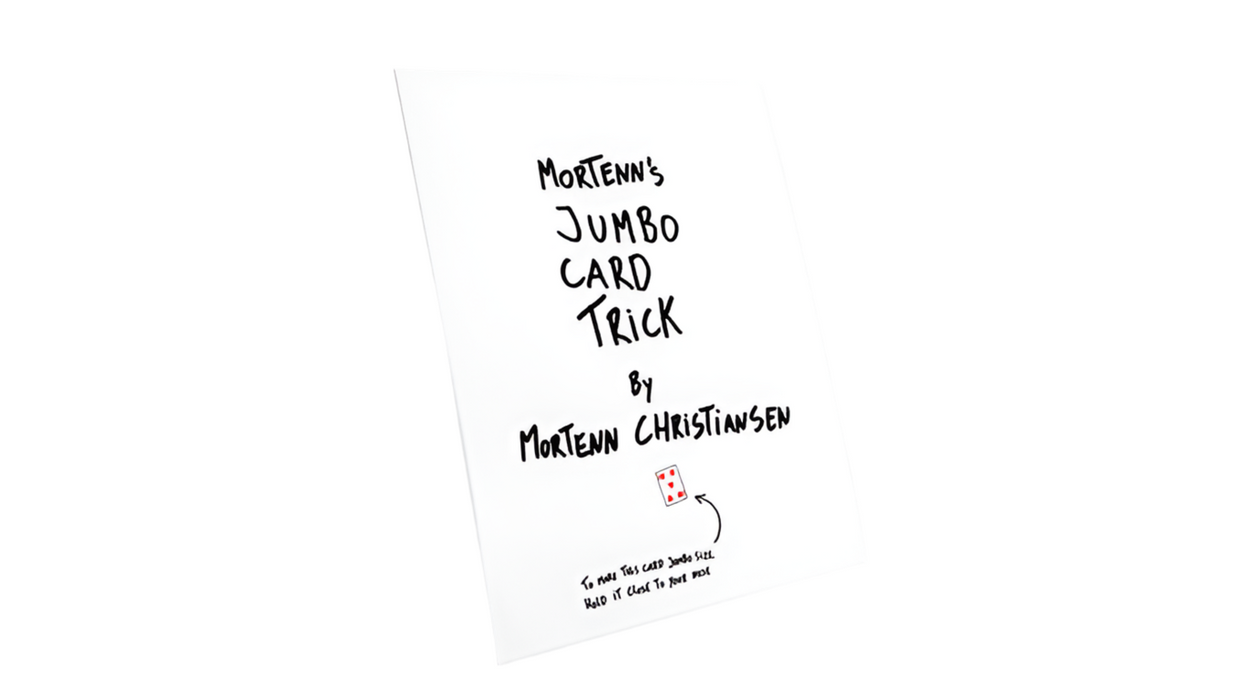 Mortenn’s Jumbo Card Trick