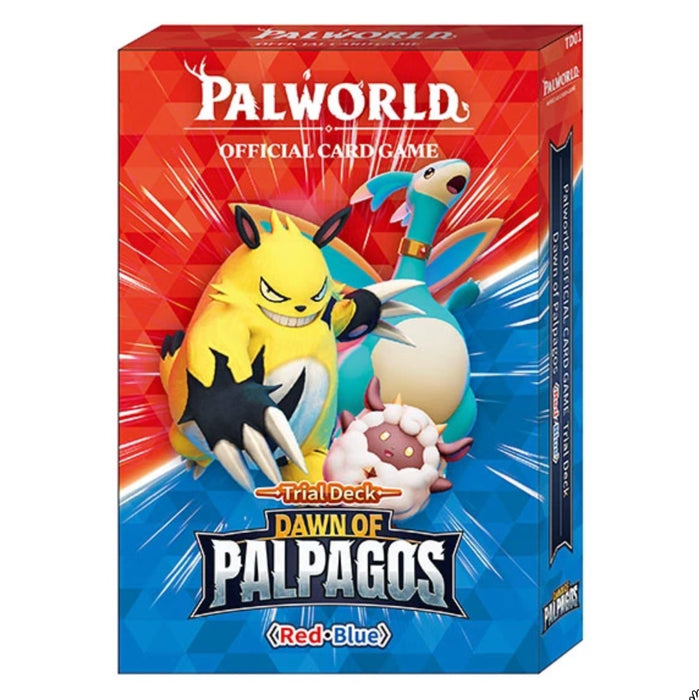 Palworld : Dawn of Palpagos Red/Blue Trial Deck
