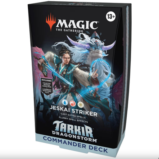 Magic The Gathering Tarkir : Dragonstorm Commander Deck - Jeskai Striker - Merchant of Magic Magic Shop