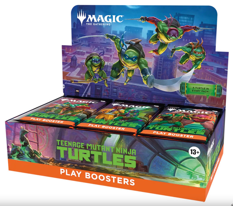 Magic The Gathering : Teenage Mutant Ninja Turtles Play Booster Box - Merchant of Magic Magic Shop