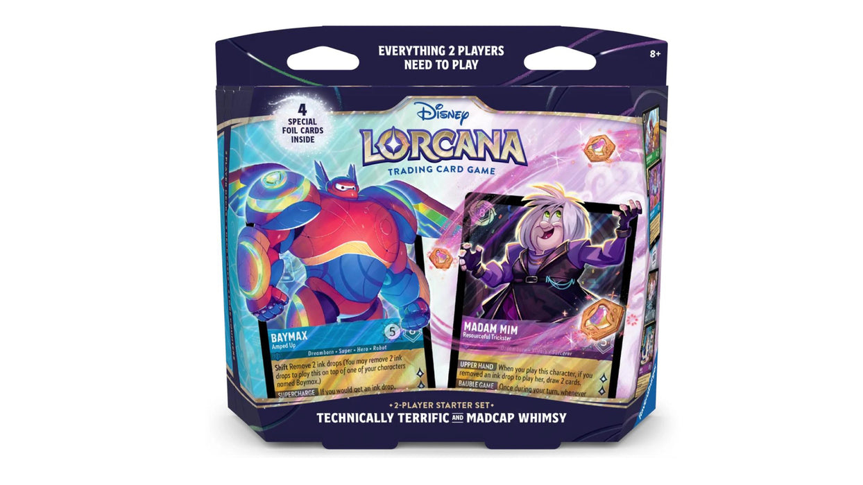 Disney Lorcana : 2-Player Starter Set – Baymax & Madam Nim