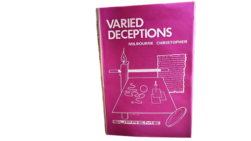 Varied Deceptions (Limited/Out of Print) by Milbourne Christopher - Book