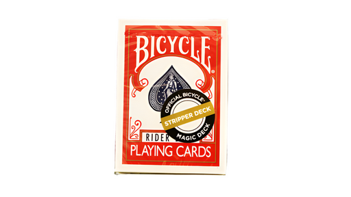 Bicycle stripper deck red