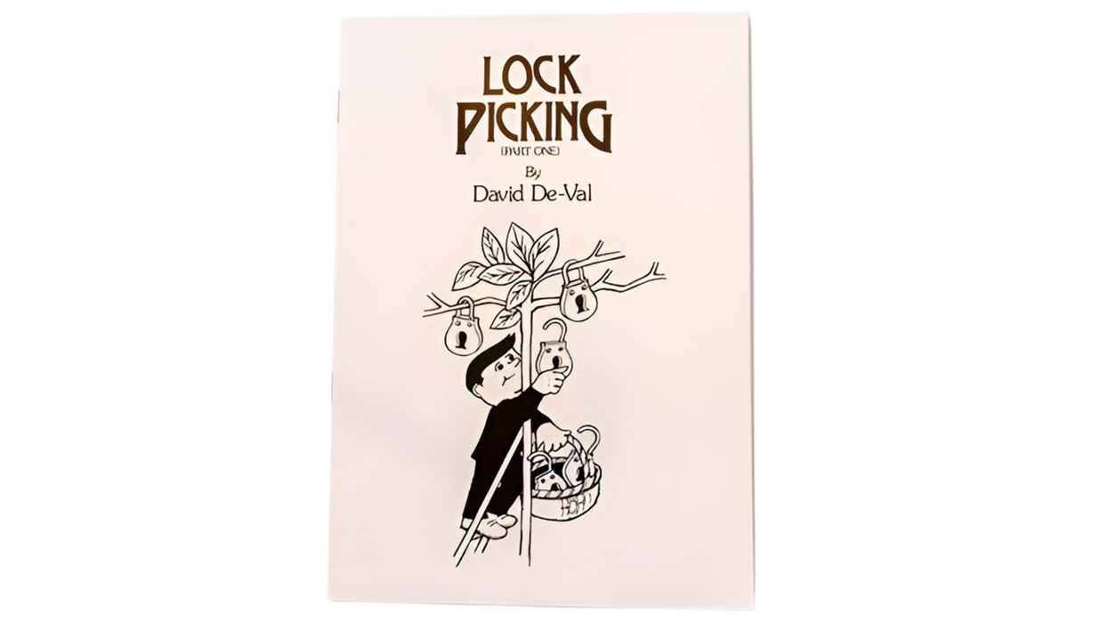 Lock Picking Book VOL.1 by David De Val - Book