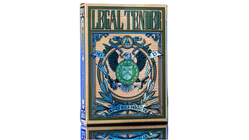Holographic Legal Tender Playing Cards by Kings Wild