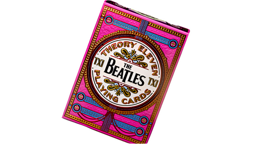 The Beatles (Pink) Playing Cards by theory11