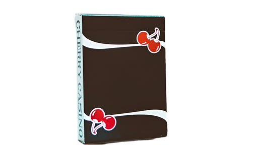 Cherry Casino V3 True Black Playing Cards by Pure Imagination Projects