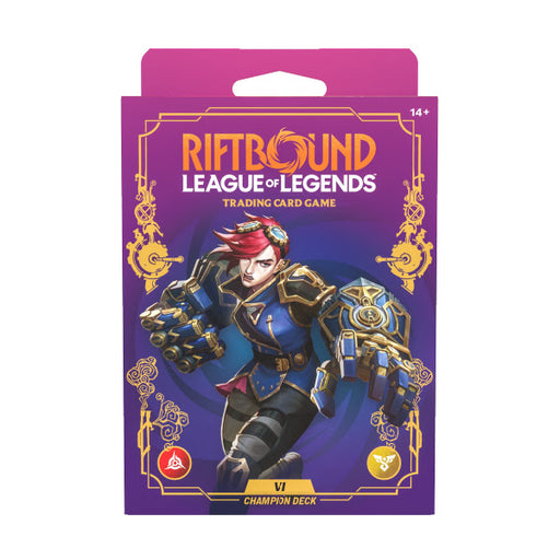 Riftbound: League of Legends TCG Set 3 - Unleashed Champion Deck - Vi - Merchant of Magic Magic Shop