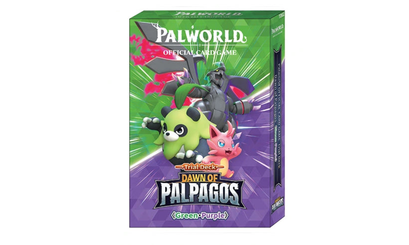 Palworld TCG : Dawn of Palpagos Green/Purple Trial Deck