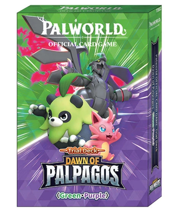 Palworld TCG : Dawn of Palpagos Green/Purple Trial Deck