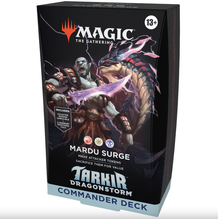 Magic The Gathering Tarkir : Dragonstorm Commander Deck - Mardu Surge - Merchant of Magic Magic Shop