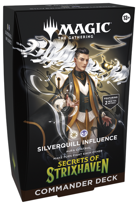 Secrets of Strixhaven Commander Deck - Silverquill Influence - Merchant of Magic Magic Shop