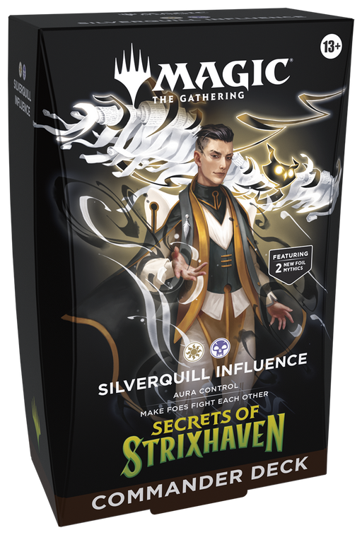 Secrets of Strixhaven Commander Deck - Silverquill Influence - Merchant of Magic Magic Shop