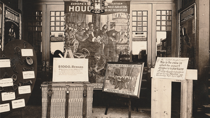 A Strenuous Career: The Personal Challenge & Advertisement Scrapbook of Houdini by Dr. Bruce J. Averbook and David E. Haversat - Merchant of Magic