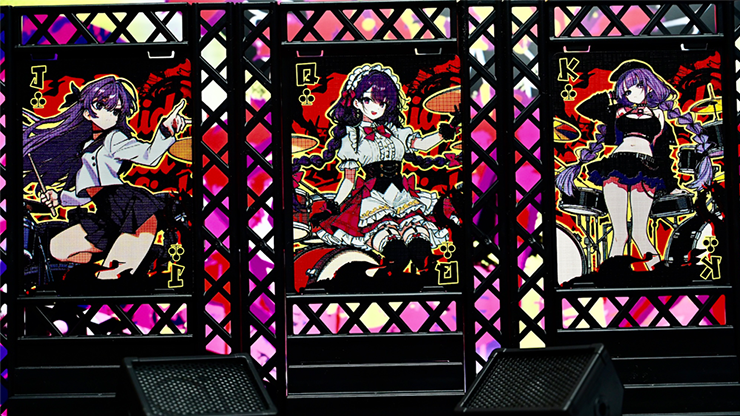 Akiba Frenzy! - Band Girls (Drummer) Playing Cards - Merchant of Magic