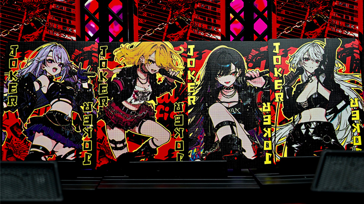 Akiba Frenzy! - Band Girls (Lead Singer) Playing Cards - Merchant of Magic