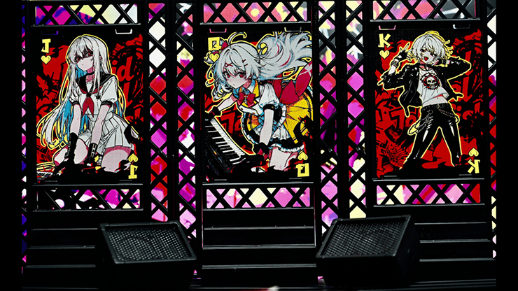 Akiba Frenzy! - Band Girls (Lead Singer) Playing Cards - Merchant of Magic