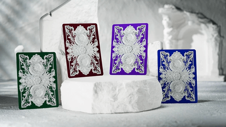 Alabaster David HOLO Playing Cards by TCC Fashion - Merchant of Magic