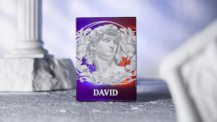 Alabaster David HOLO Playing Cards by TCC Fashion - Merchant of Magic